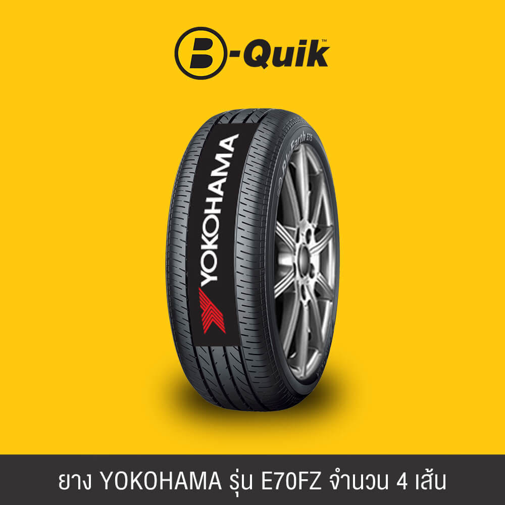 ยางรถยนต์ YOKOHAMA รุ่น BluEarth E75FZ ขนาด 215/60R16 จำนวน 4 เส้น_1